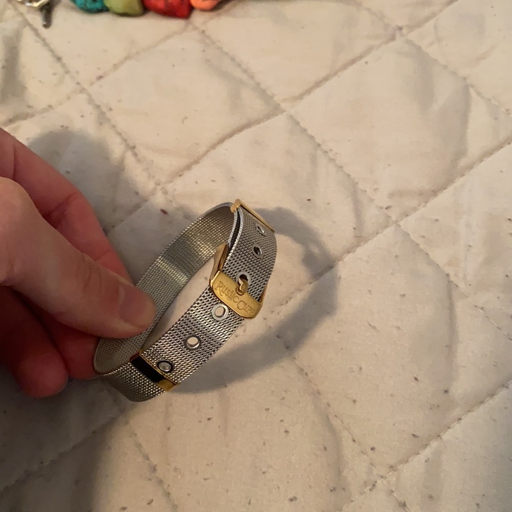 Adjustable Rustic Cuff Bracelet - image 2